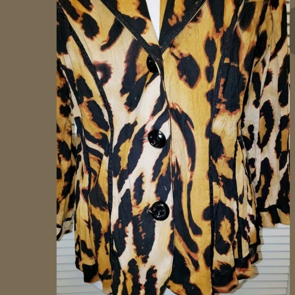 SOLD▶️ {Alberto Makali} Ultrasuede Blazer. XL - Picture 2 of 8